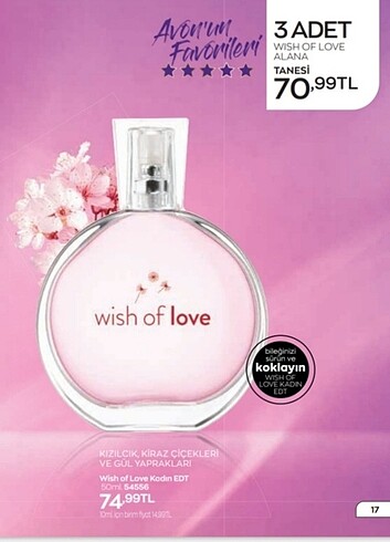 wişh of love parfüm 