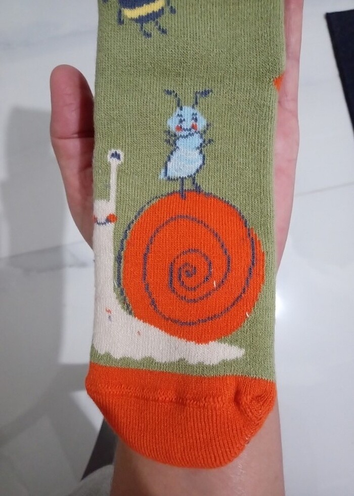 4'çift kaydırmaz havlu corap - Görsel 3