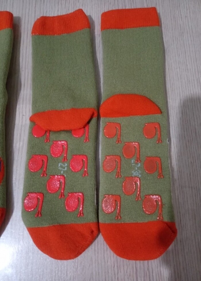 4'çift kaydırmaz havlu corap - Görsel 4