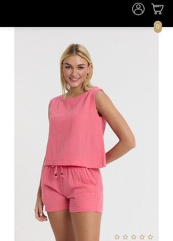 Vintage Love Otantik müslin yazlık bluz-crop(etiketli)