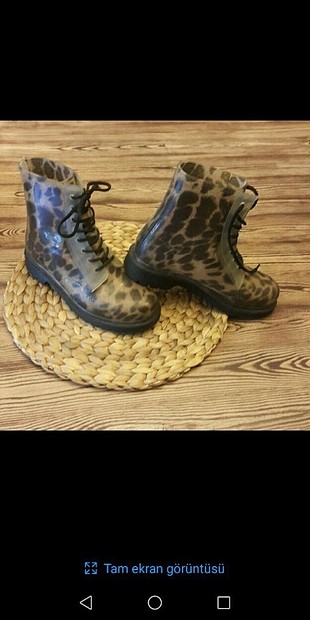 Trendyol & Milla Leopar lastik bot
