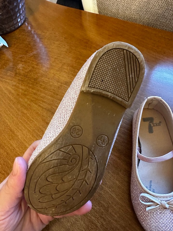 Kız Çocuk Bej Fiyonklu Babet - Görsel 4