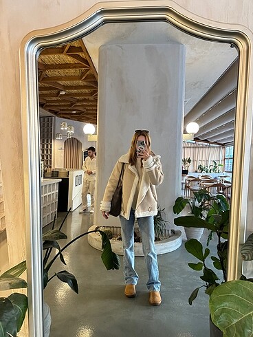 Zara Zara model İçi polarlı mont