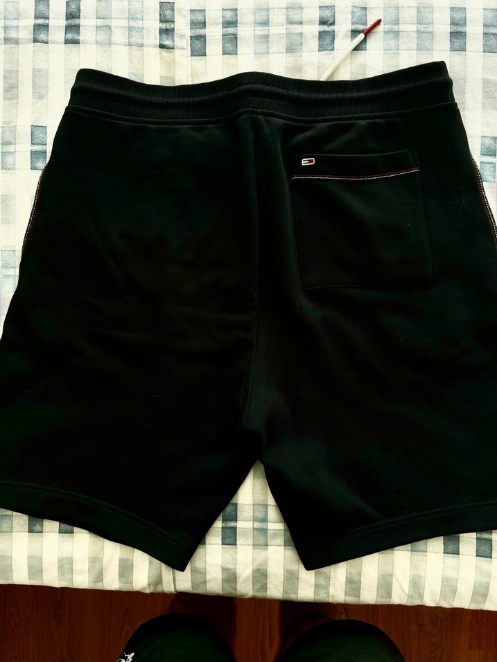 Tommy Jeans Siyah Erkek Spor Şort - Görsel 2