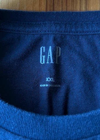 GAP Erkek Çocuk Lacivert Uzun Kollu Tişört XXL - Görsel 2