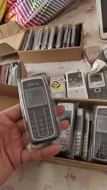 Nokia 6230,6230i A kalite orjinal e yakın kapak takımı 