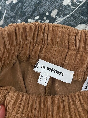 s Beden camel Renk Koton Pantolon