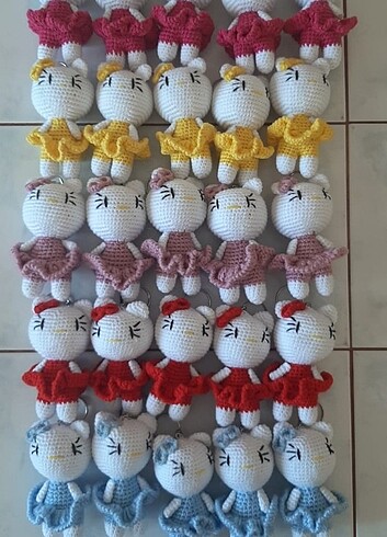 Amigurumi anahtarlık - Görsel 5