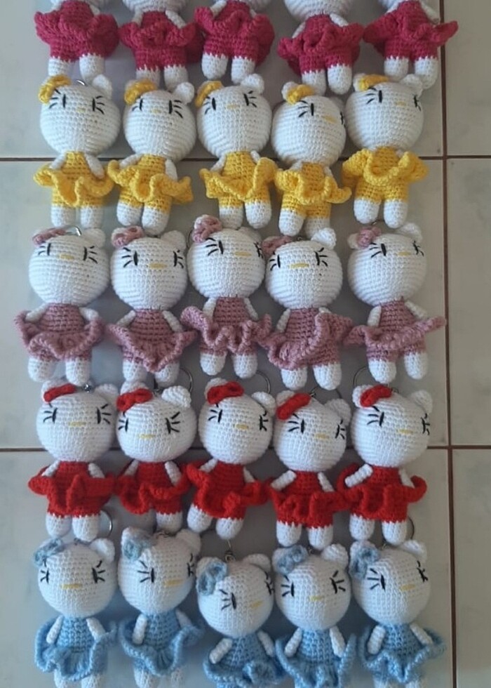 Amigurumi anahtarlık - Görsel 5