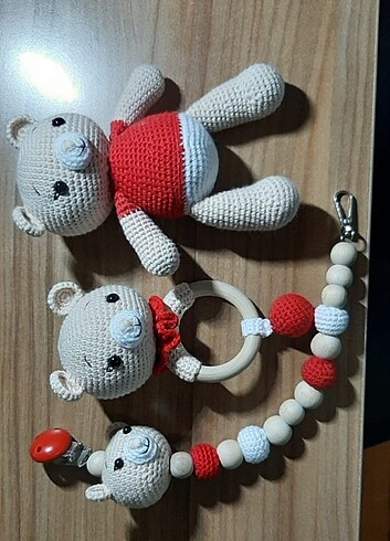 Amigurumi 3'lu set