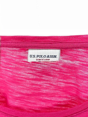 s Beden pembe Renk U.S Polo Assn. T-shirt %70 İndirimli.