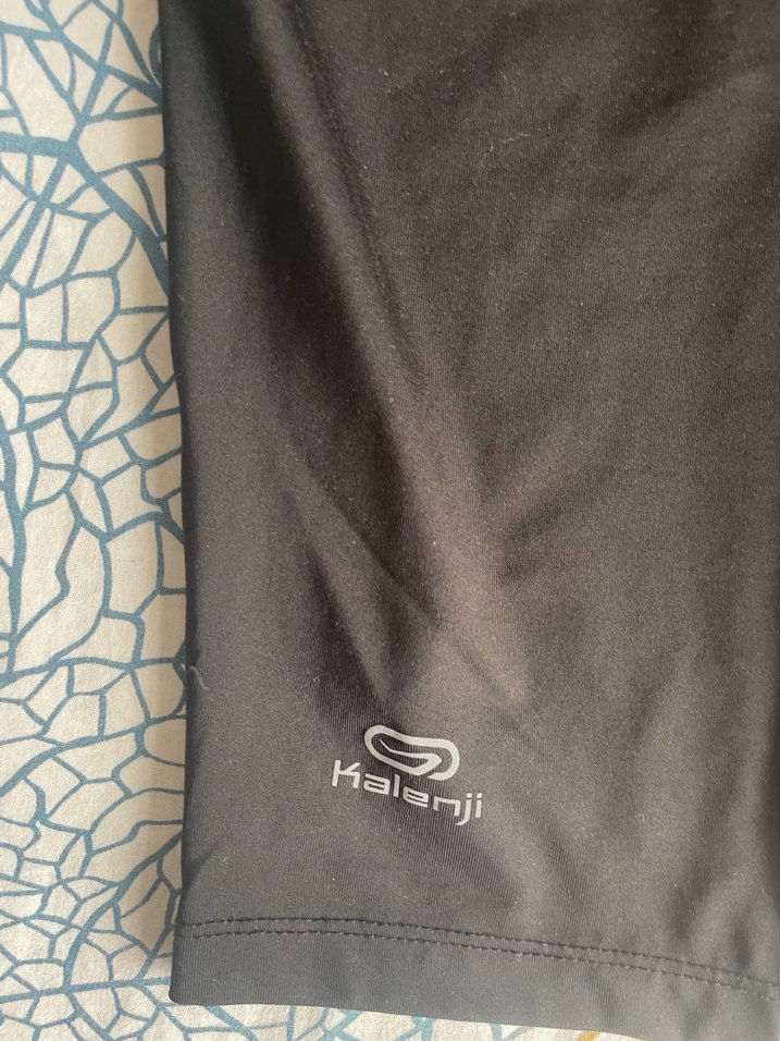 Siyah Basic Hamile Spor Şortu - Görsel 3