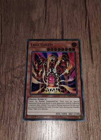  Beden Yugioh Lava Golem 1 adet