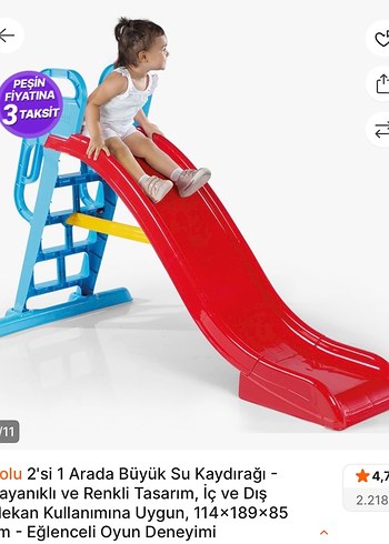 Çocuklar için renkli kaydırak - Görsel 3