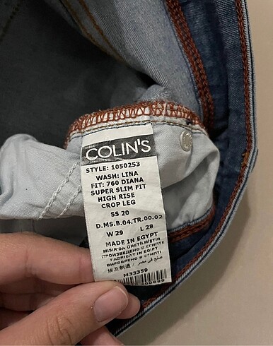 Colin's Colins kot pantolon