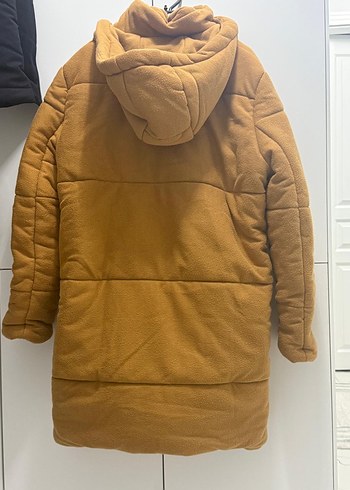 Kahverengi Fermuarlı Kadın Kışlık Mont - Görsel 2