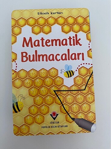 TÜBİTAK yayınları matematik bulmacaları etkinlik kartları