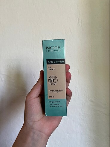Beden note anti-blemish bb krem 03 numara