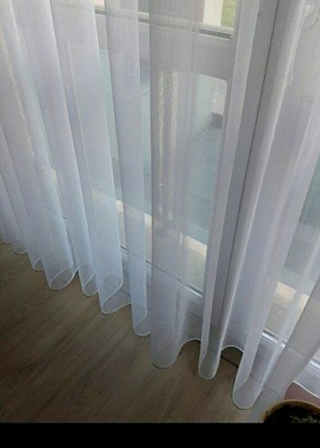 285 eninde 2.40 yüksekliğinde orta sıklıkta pileli Perde - Görsel 2