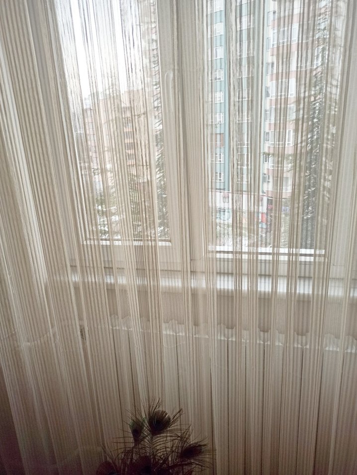 2.55 eninde 2.65 yüksekliğinde sık pileli çok açık kahve perde - Görsel 4