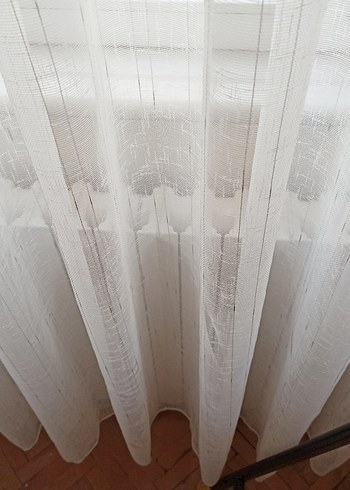 2.20 eninde 2.65 yüksekliğinde orta sıklıkta pileli perde - Görsel 4