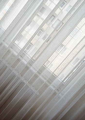 2.20 eninde 2.65 yüksekliğinde orta sıklıkta pileli perde - Görsel 2