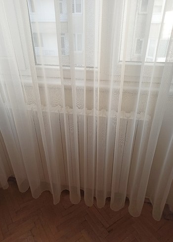 2.85 eninde 2.65 yüksekliğinde orta sıklıkta pileli perde - Görsel 4