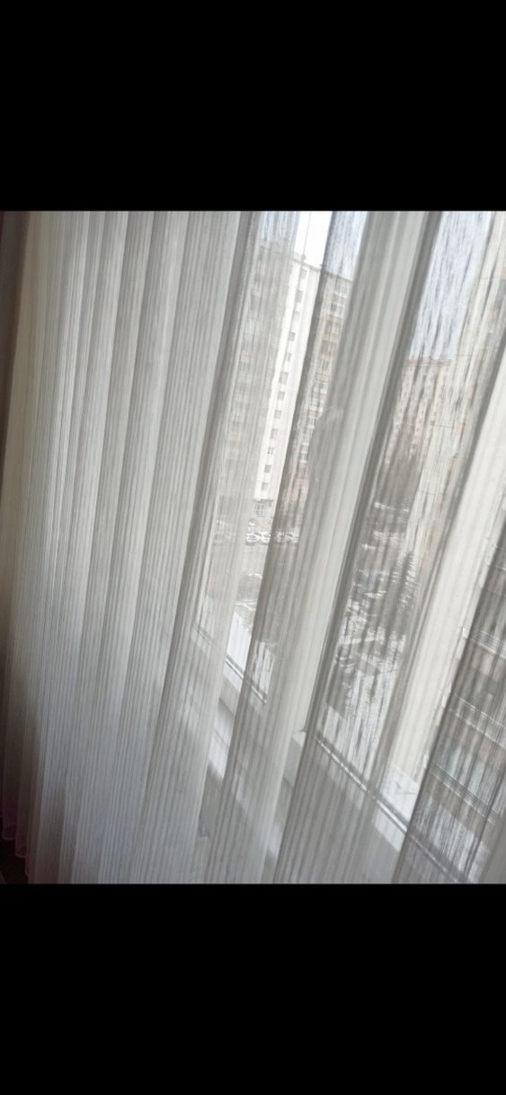 2.40 eninde 2.70 yüksekliğinde orta sıklıkta pileli perde - Görsel 2