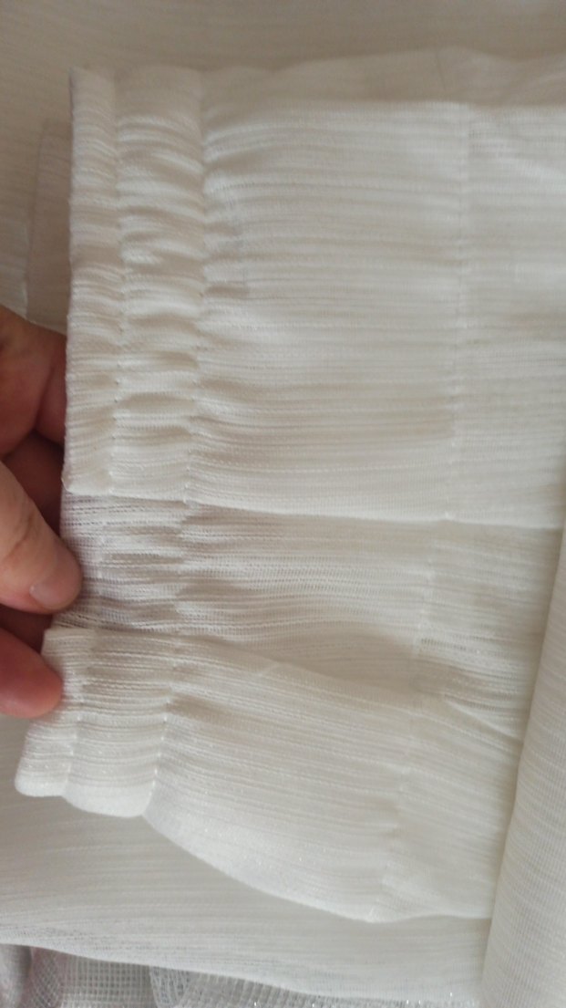 2.40 eninde 2.70 yüksekliğinde orta sıklıkta pileli perde - Görsel 3