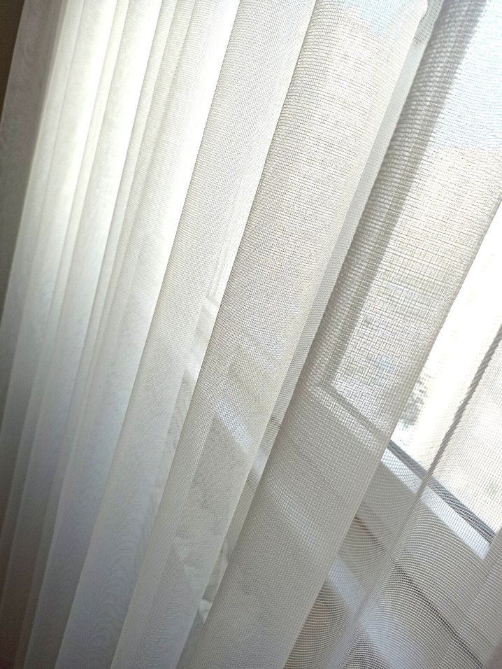 3m eninde 2.70 yüksekliğinde orta sıklıkta pileli perde - Görsel 3