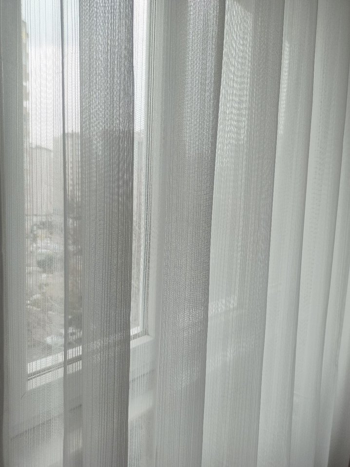 1.50 eninde 2.35 yüksekliğinde orta sıklıkta pileli perde - Görsel 5
