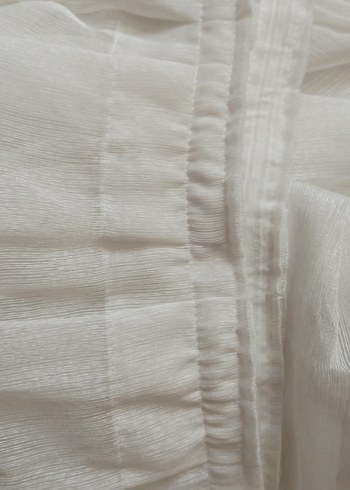 3.75 eninde 2.65 yüksekliğinde orta sıklıkta pileli perde - Görsel 3