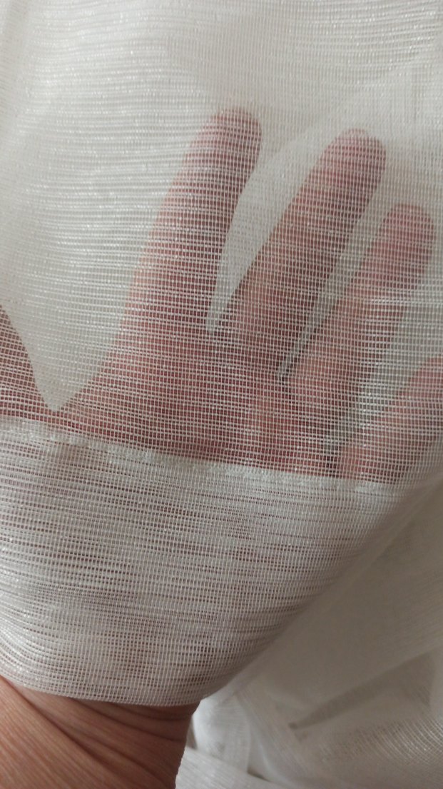 3.75 eninde 2.65 yüksekliğinde orta sıklıkta pileli perde - Görsel 5