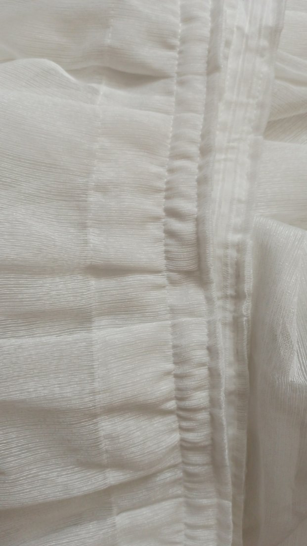 3.75 eninde 2.65 yüksekliğinde orta sıklıkta pileli perde - Görsel 3