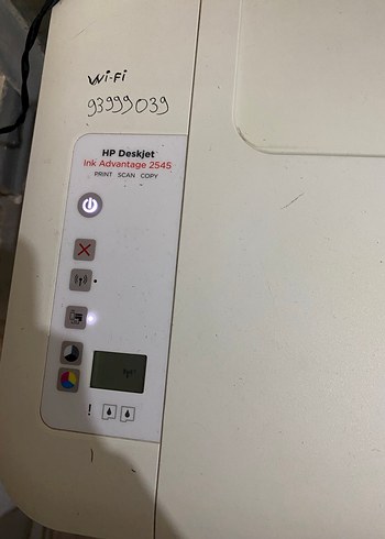 HP Deskjet 2545 Kablosuz Yazıcı Beyaz - Görsel 3