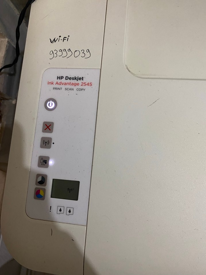 HP Deskjet 2545 Kablosuz Yazıcı Beyaz - Görsel 3