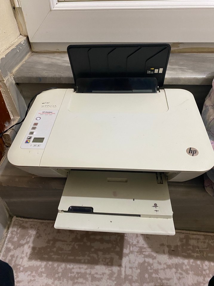 HP Deskjet 2545 Kablosuz Yazıcı Beyaz - Görsel 4