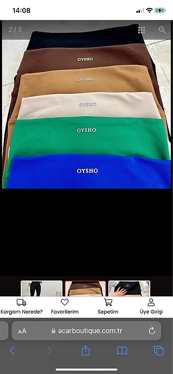 Oysho beden incelten tayt - Görsel 10