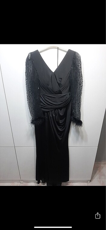Gece abiye elbise - Görsel 9
