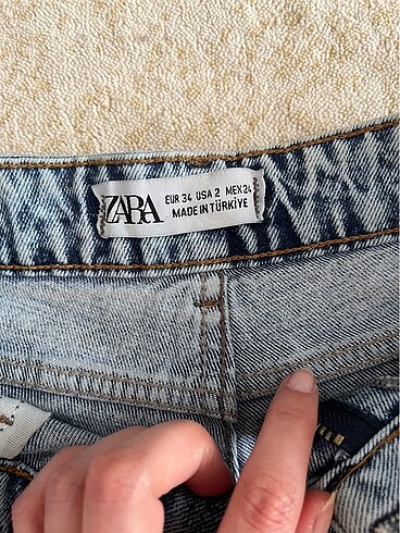 Zara Mini kot şort