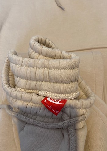 Bej Kapüşonlu Kadın Sweatshirt - Görsel 3