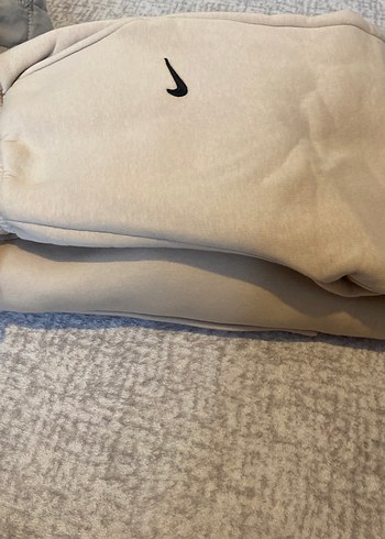 Bej Kapüşonlu Kadın Sweatshirt - Görsel 5