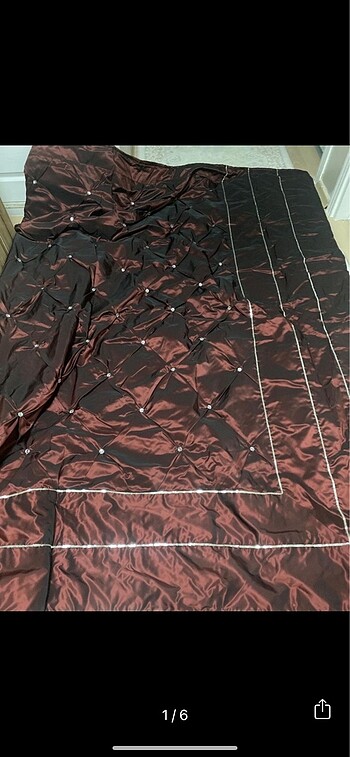  Beden bordo Renk Yatak örtüsü