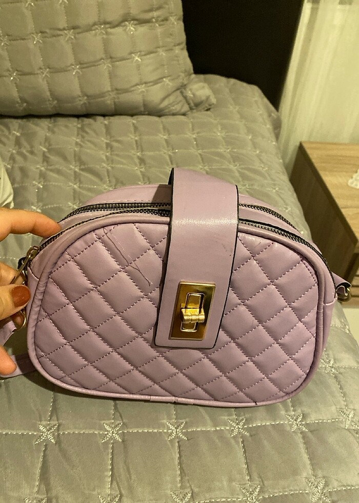 Lila çanta - Görsel 2