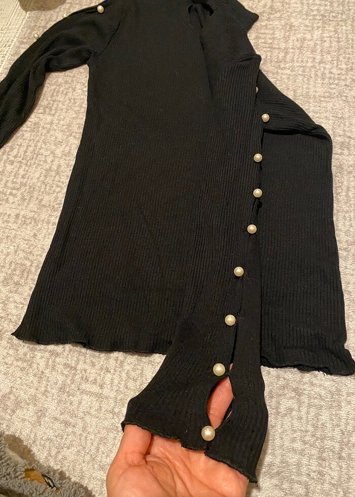 İnci li bluz - Görsel 4