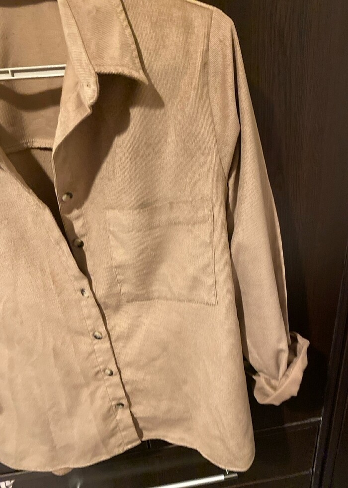 Kadife gömlek - Görsel 4