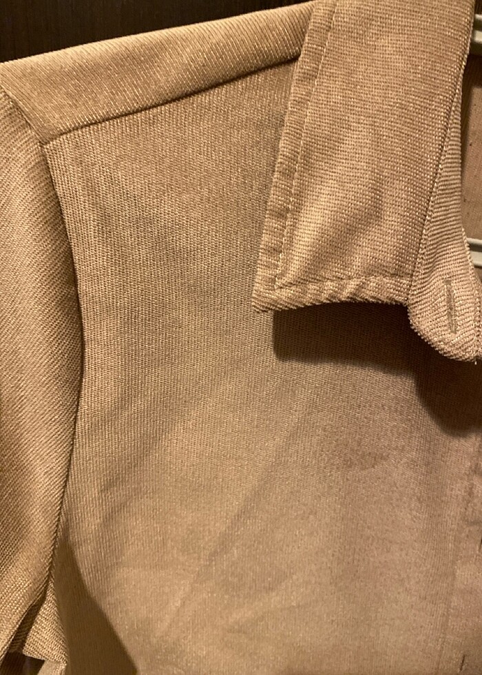 Kadife gömlek - Görsel 2