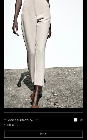 xs Beden Zara pantolon