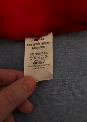 Renkli Baskılı Kapüşonlu Bebek Battaniyesi - Görsel 3