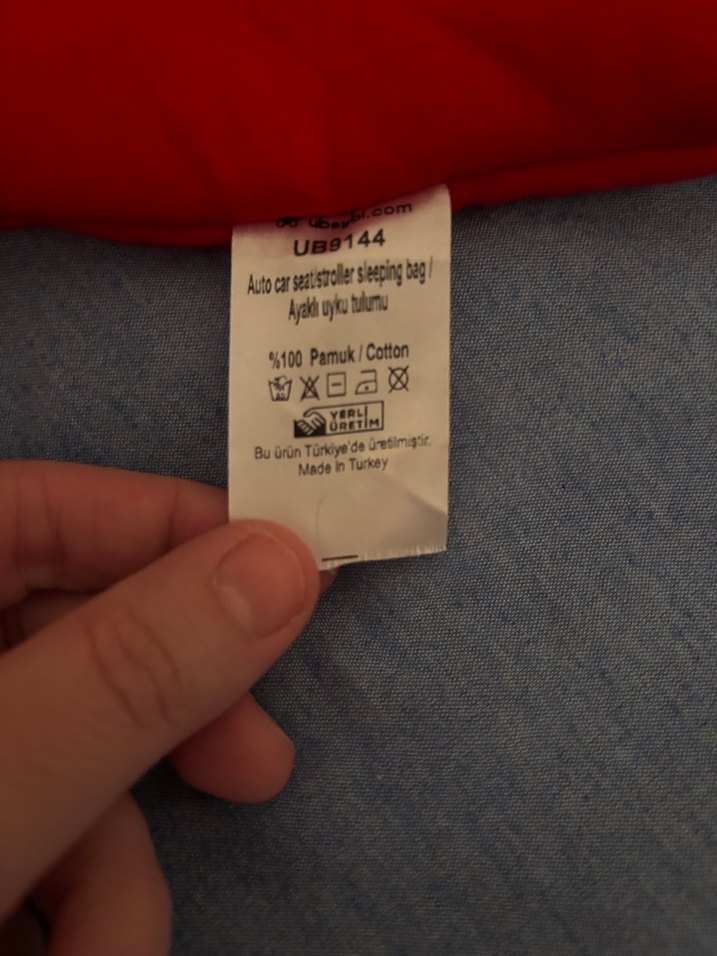 Renkli Baskılı Kapüşonlu Bebek Battaniyesi - Görsel 2